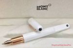 How To Spot A Fake Montblanc Pen M Marc Newson Rollerball White & Rose Gold Clip